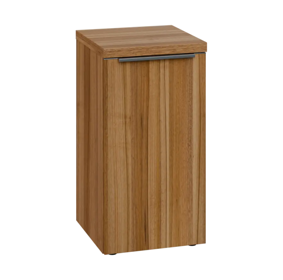 SIN 2 - 4D kancelářská skříň, 1-dveřová, pravá, 770x400x400, ořech světlý